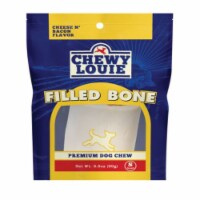 Chewy Louie® Cheese N' Bacon Filled Bone Dog Treat