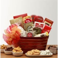 My Sweet & Spicey Valentine Gift Basket - valentines day candy - valentines day gifts