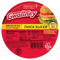 Gwaltney Thick Sliced Chicken Bologna