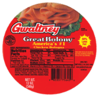 Gwaltney Great Bolony Chicken Bologna