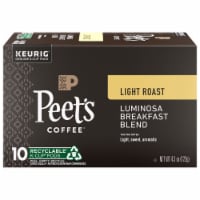 Peet's® Luminosa Breakfast Blend Light Roast K-Cup Coffee Pods Perspective: Main
