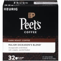 Peet's Coffee Coffee, Dark Roast, Major Dickason’s Blend, K-Cup Pods - 48 pack, 0.44 oz pods