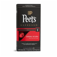 Peet's Coffee® Capsules for Nespresso Original Machines Crema Scura Espresso Dark Roast