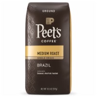 Peet's Coffee Single Origin Brazil Medium Roast Ground Coffee