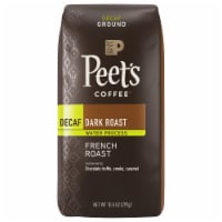 Peet's Coffee Decaf French Roast Dark Roast Ground Coffee