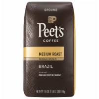 Peet's® Brazil Medium Roast Ground Coffee Perspective: Main