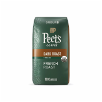 Peet's Coffee® Organic French Roast Dark Roast Ground Coffee Perspective: Main