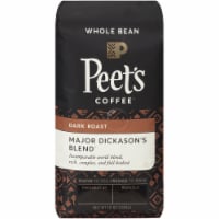 Peet's Coffee Major Dickason's Blend Dark Roast Whole Bean Coffee Perspective: Main