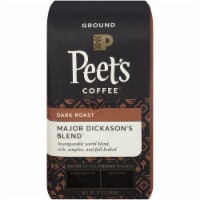 Peet's Coffee Major Dickason's Blend Dark Roast Ground Coffee Perspective: Main