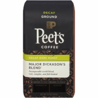 Peet's Coffee Major Dickason's Blend Decaf Dark Roast Ground Coffee Perspective: Main