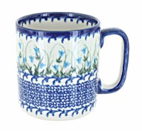 Blue Rose Polish Pottery Misty Coffee Mug