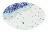 Blue Rose Polish Pottery Unity Dinner Plate