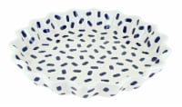 Blue Rose Polish Pottery Molly Quiche Dish