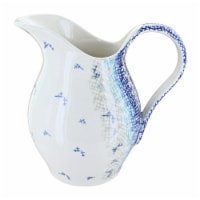 Blue Rose Polish Pottery Unity Pitcher