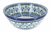 Blue Rose Polish Pottery Eliza Small Serving Bowl