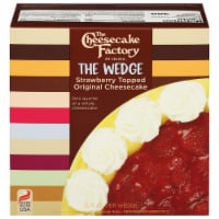 The Cheesecake Factory At Home The Wedge Strawberry Topped Original Cheesecake Perspective: Main
