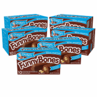Drake's Funny Bones, 6 Boxes, 60 Twin-Wrapped Peanut Butter Creme-Filled Devils Food Cakes