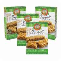 Sunbelt Bakery Oats & Honey Chewy Granola Bars, (4-Boxes)