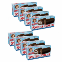 Little Debbie Swiss Rolls, 8 Boxes, 48 Chocolate Cake Rolls Layered With Crème