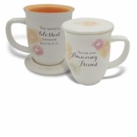 CA Gift 21040X Mug with Coaster - Amazing Friend