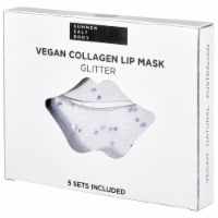 Summer Salt Body Vegan Collagen Lip Mask Glitter, Hydrates & Softens - Pack of 5