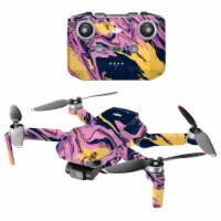 MightySkins DJMAVMIN2021-Pink Wiggle Compatible with DJI Mini 2 Portable Drone - Pink Wiggle