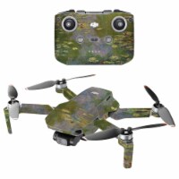 MightySkins DJMAVMIN2021-Water Lilies Compatible with DJI Mini 2 Portable Drone - Water Lilie