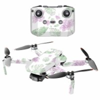 MightySkins DJMAVMIN2021-Water Color Flowers Compatible with DJI Mini 2 Portable Drone - Wate
