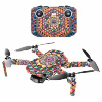 MightySkins DJMAVMIN2021-Rainbow Kaleidoscope Compatible with DJI Mini 2 Portable Drone - Rai