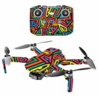 MightySkins DJMAVMIN2021-Hyper Compatible with DJI Mini 2 Portable Drone - Hyper