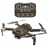 MightySkins DJMAVMIN2021-Cabin Stripes Compatible with DJI Mini 2 Portable Drone - Cabin Stri