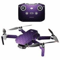 MightySkins DJMAVMIN2021-Antique Purple Compatible with DJI Mini 2 Portable Drone - Antique P