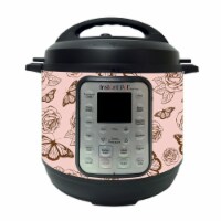 MightySkins INPTDO6QT-Butterfly Garden Skin Compatible with Instant Pot Duo 6 qt. - Butterfly
