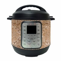 MightySkins INPTDO6QT-Carved Skin Compatible with Instant Pot Duo 6 qt. - Carved