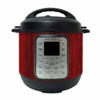 MightySkins INPTDO6QT-Cherry Grain Skin Decal Wrap for Instant Pot Duo 6 qt. Sticker - Cherry