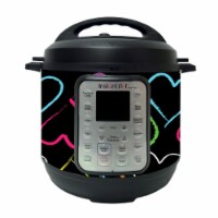 MightySkins INPTDO6QT-Hearts Skin Decal Wrap for Instant Pot Duo 6 qt. Sticker - Hearts