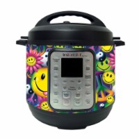MightySkins INPTDO6QT-Peace Smile Skin Compatible with Instant Pot Duo 6 qt. - Peace Smile