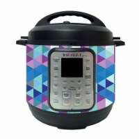 MightySkins INPTDO6QT-Purple Kaleidoscope Skin Decal Wrap for Instant Pot Duo 6 qt. Sticker -