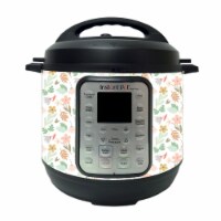 MightySkins INPTDO6QT-Neutral Flowers Skin Compatible with Instant Pot Duo 6 qt. - Neutral Fl