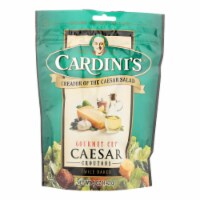 Cardini's Caesar Croutons - Case of 12 - 5 oz.