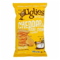 Uglies - Potato Chips Cheddar & Sour Cream 6 oz (Pack of 12)
