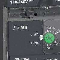 Schneider Electric Overload Module, 1.4 A, 110-240V AC/DC LUCA1XFU