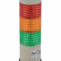Schneider Electric Tower Light,60mm,0.08A,Rd,Org,Gr  XVC6B35SK