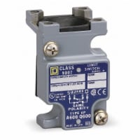 Square D Limit Switch Body,1NO/1NC,10A @ 600VAC  9007CO52