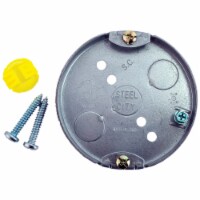 Steel City 4 In. New Construction Round Ceiling Fan Box 56111 CFB