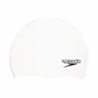 Speedo Silicone Swim Cap - White