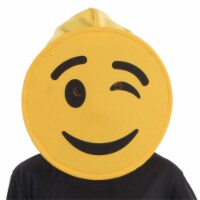 Dress Up America Winking Emoji Mask - Kids Costume