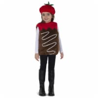 Dress Up America 1024-S Chocolate Dipped Strawberry Costume - Small - Age Group 4-6 Years
