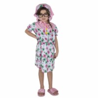 Dress Up America 1036-S Lil Granny Girls Costume - Small - Age Group 4-6 Years