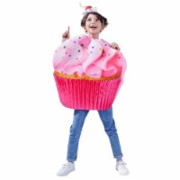Dress Up America 1051-M-L Boys Sugar Sweet Pink Cupcake Costume - Medium & Large